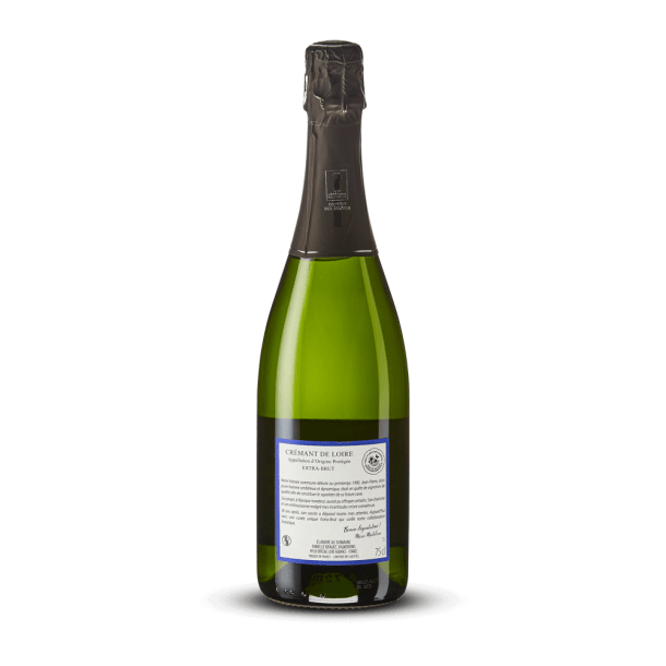 Domaine Sainte Anne Crémant de Loire extra brut 20 ans V and B blanc