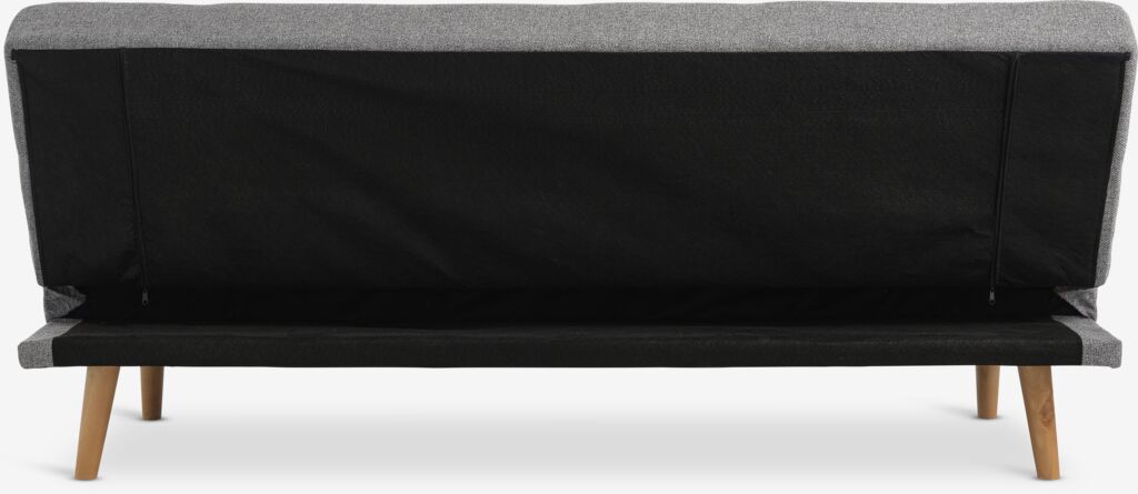 NEJEDE Sofá cama NEJEDE, tecido cinza claro