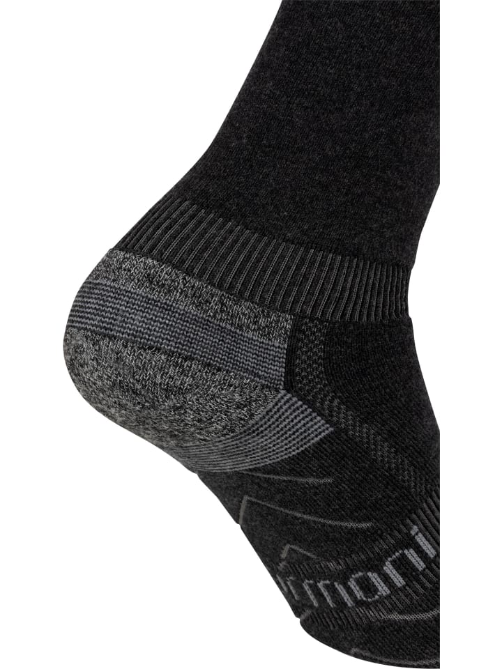 normani 2 Paar Merino Wander- und Funktionssocken in Anthrazit günstig kaufen