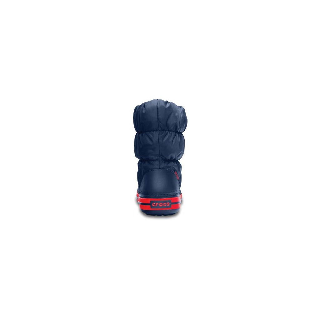 Crocs Winter Puff Boot Navy/Red Schneestiefel