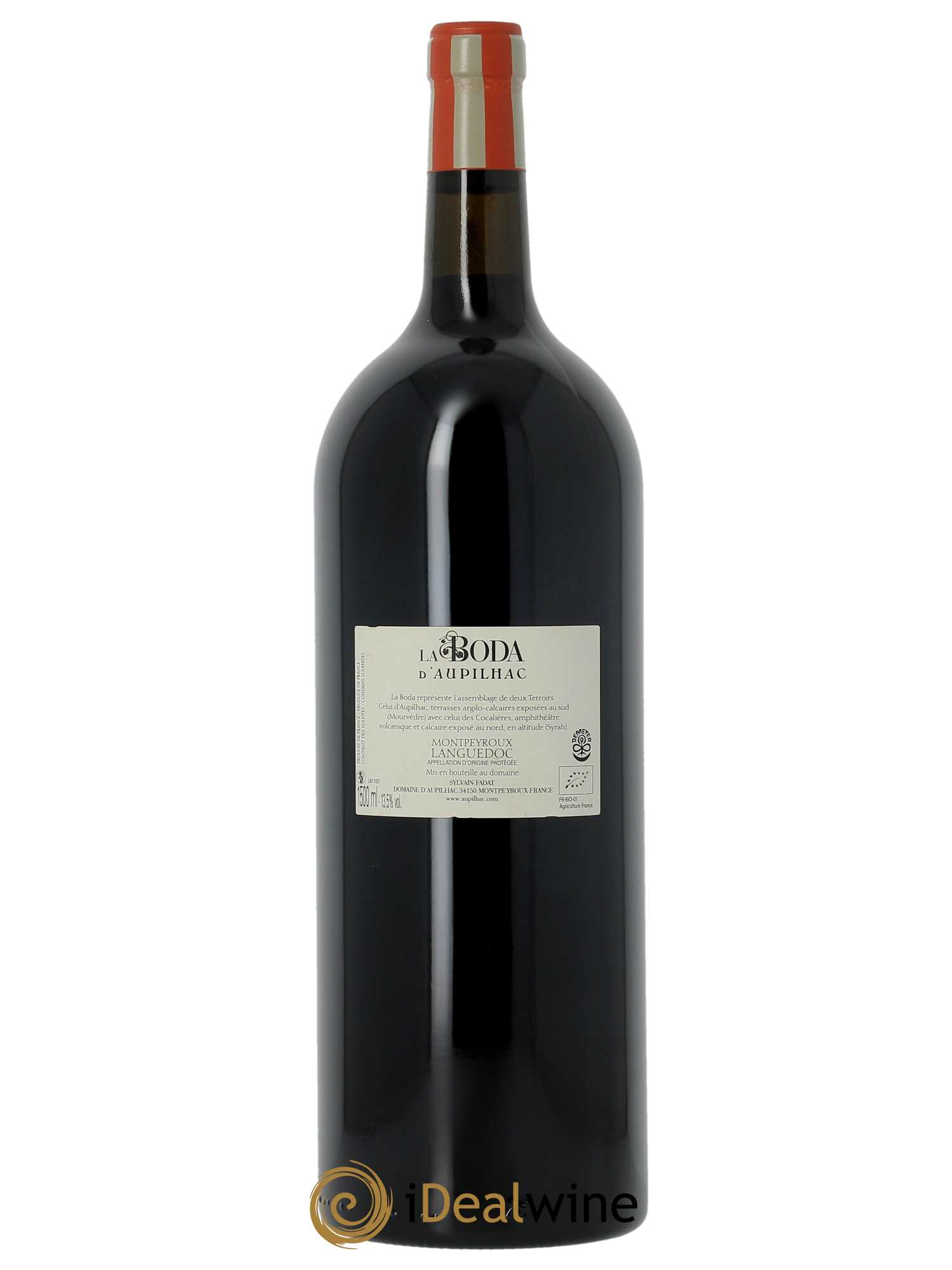 Montpeyroux Aupilhac (Domaine d') La Boda Sylvain Fadat  2015 - Lot de 1 Magnum