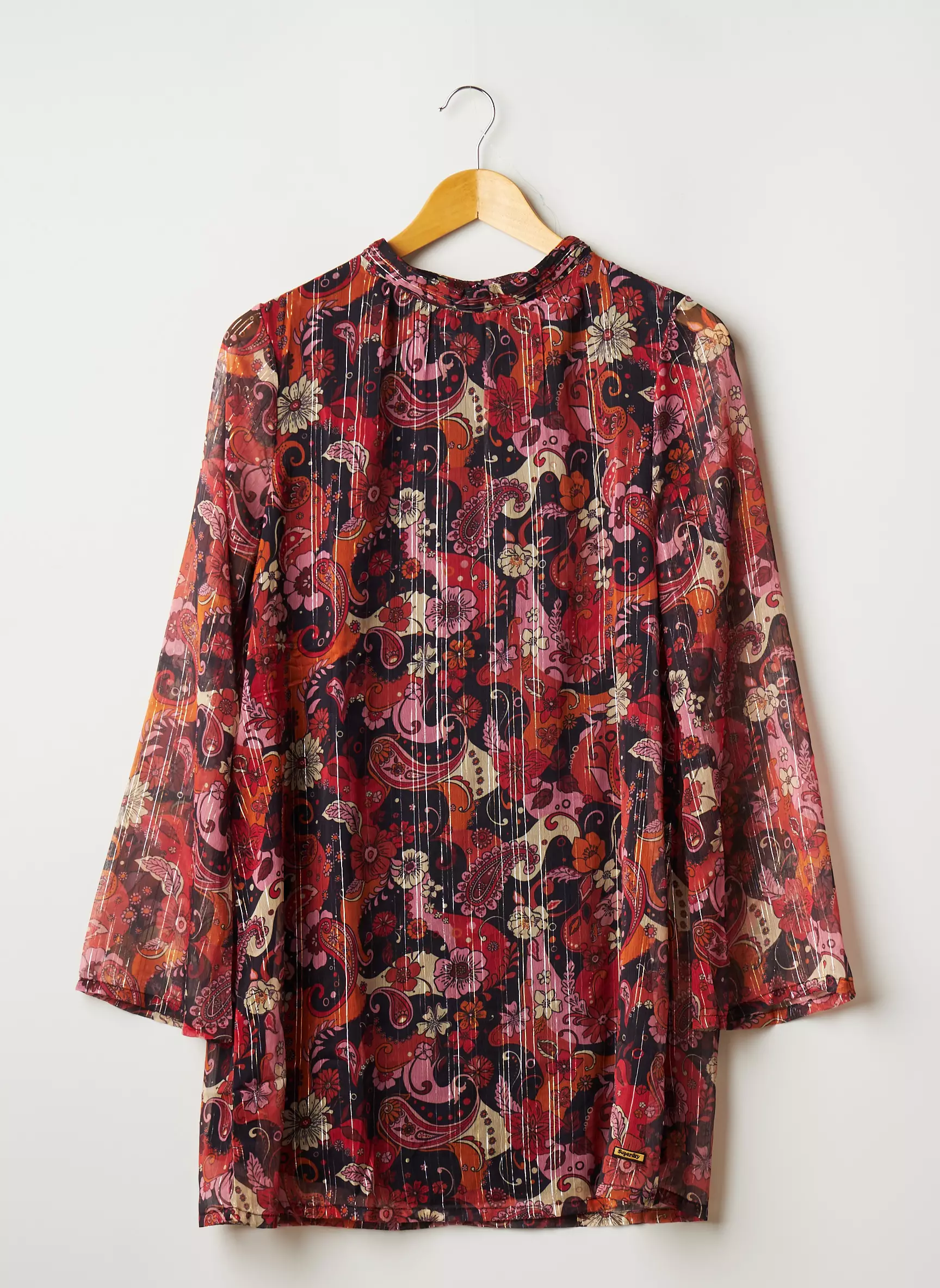 Superdry Robes Courtes Femme couleur orange