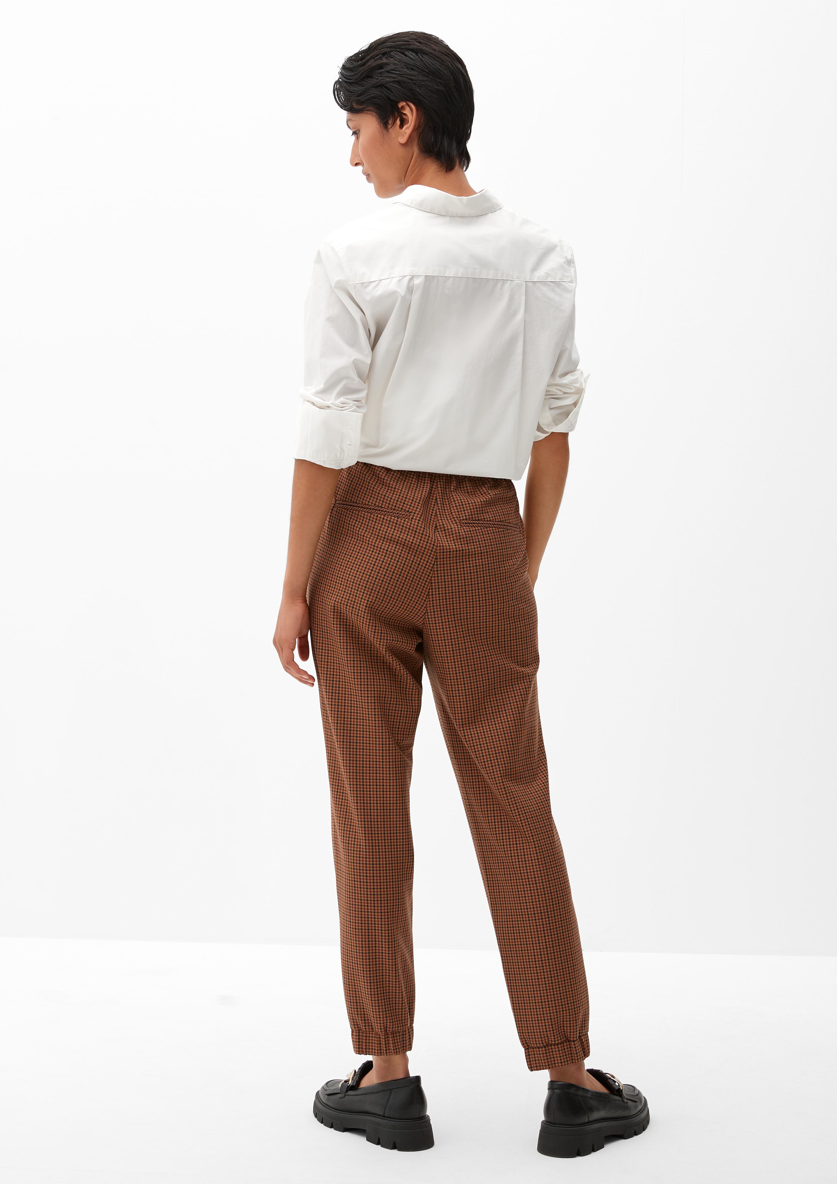 Relaxed: Karierte 7/8-Jogpants  EME  2120428-84N4