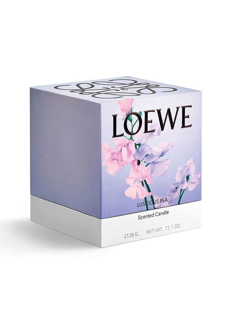 Lumânare parfumată mare LOEWE cu aromă de mazăre - 2120 grame