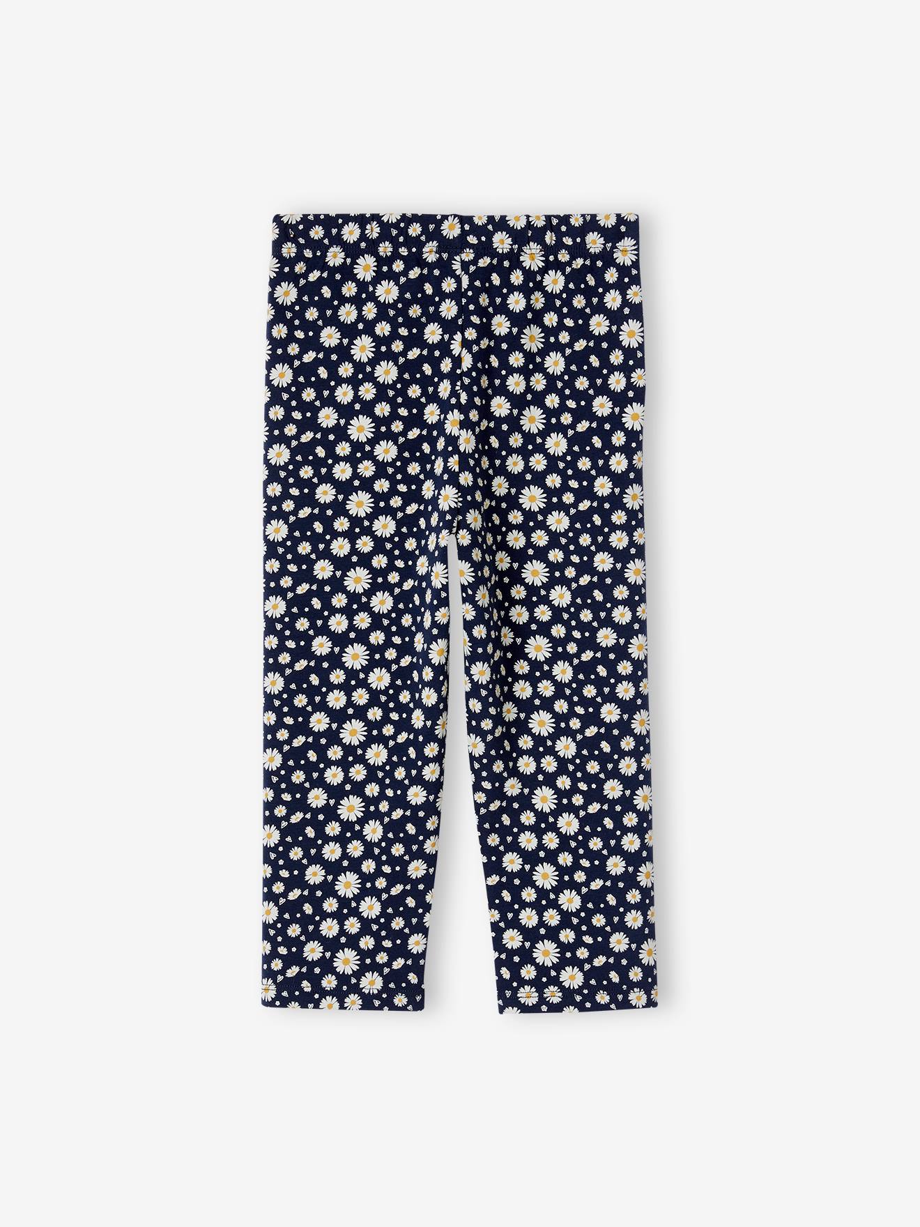 Vertbaudet 2er-Pack Mädchen 3/4-Leggings Oeko-Tex - anthrazit