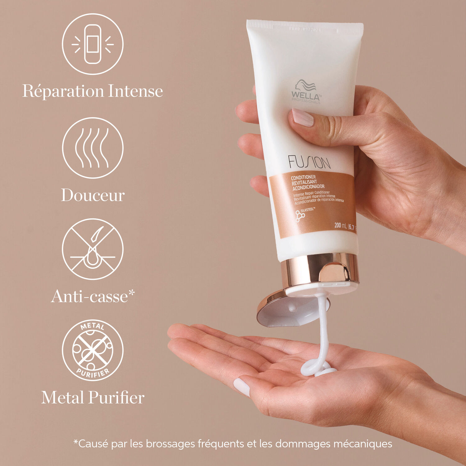 Wella Fusion Après-Shampoing Réparation Intense