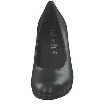 Gabor Plateau Pumps in schwarz