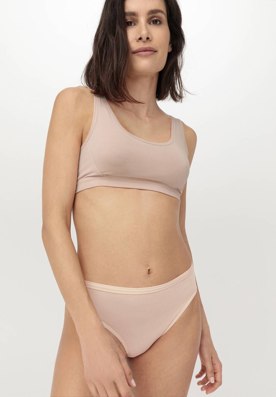 Slip high waist aus Bio-Baumwolle und Tencel™ Modal