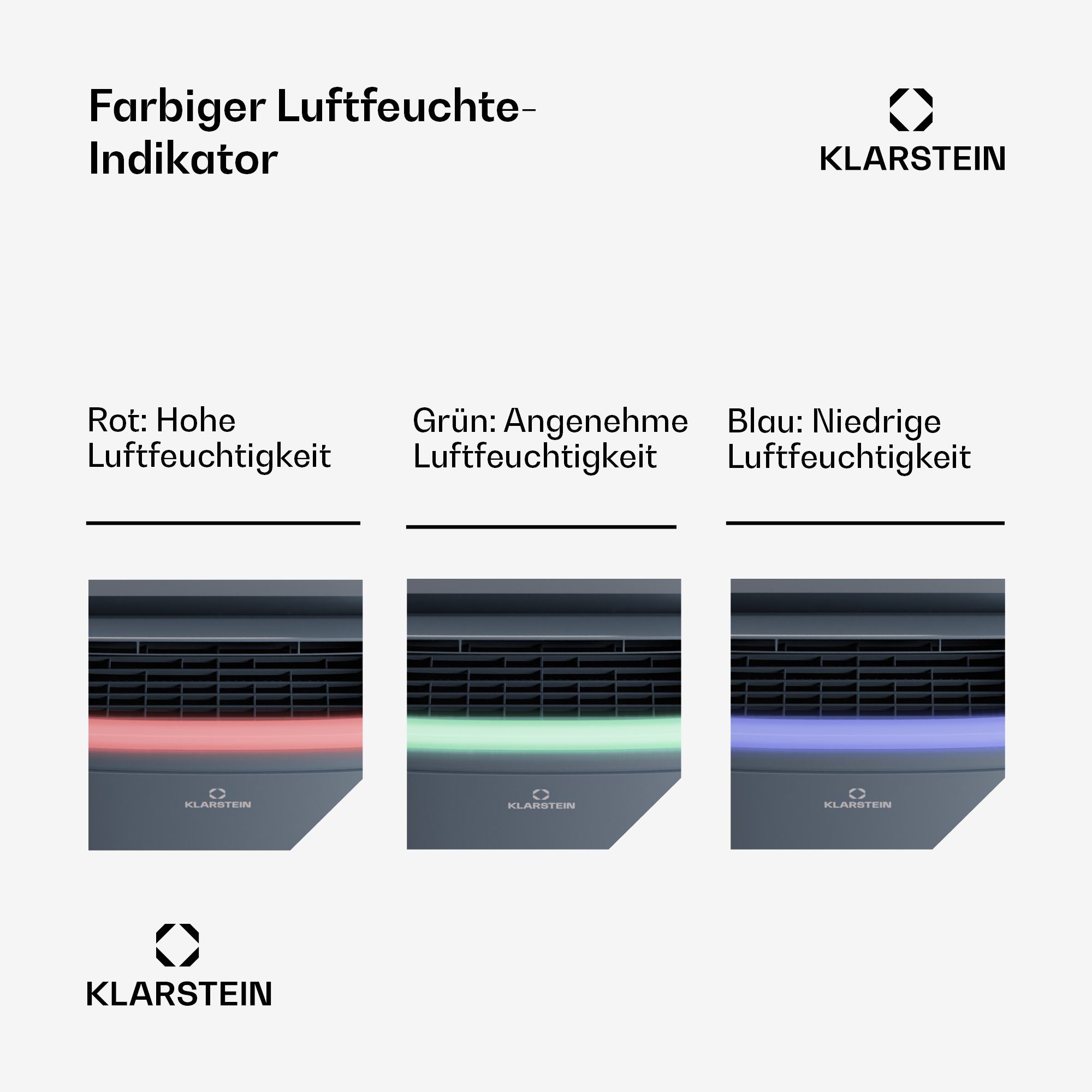 Klarstein Luftentfeuchter DryFy Connect 30 Luftentfeuchter, elektrisch WiFi Kompression 30l/d 25-30m²