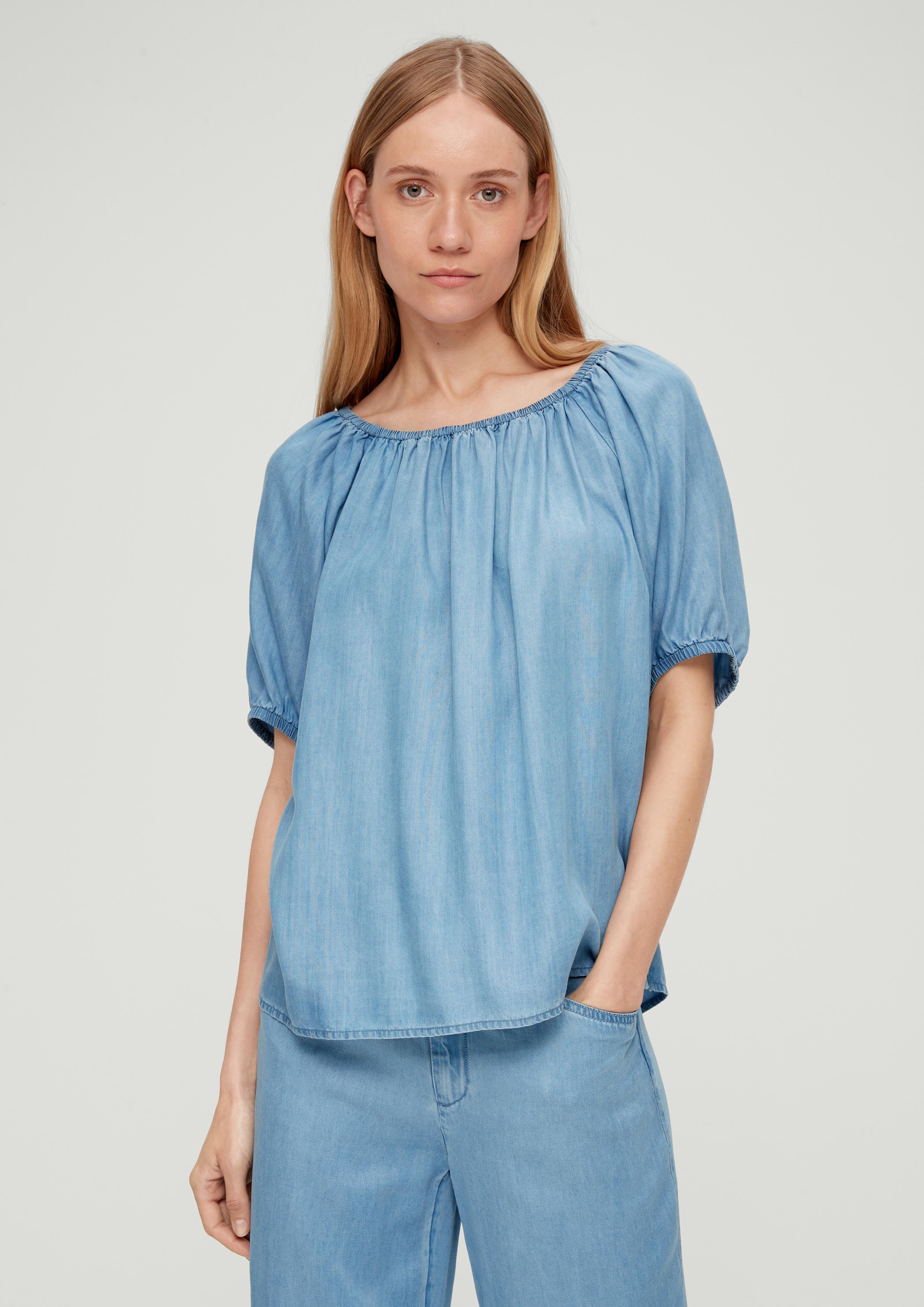 Light Denim-Bluse aus Lyocell  2131799-52Y6