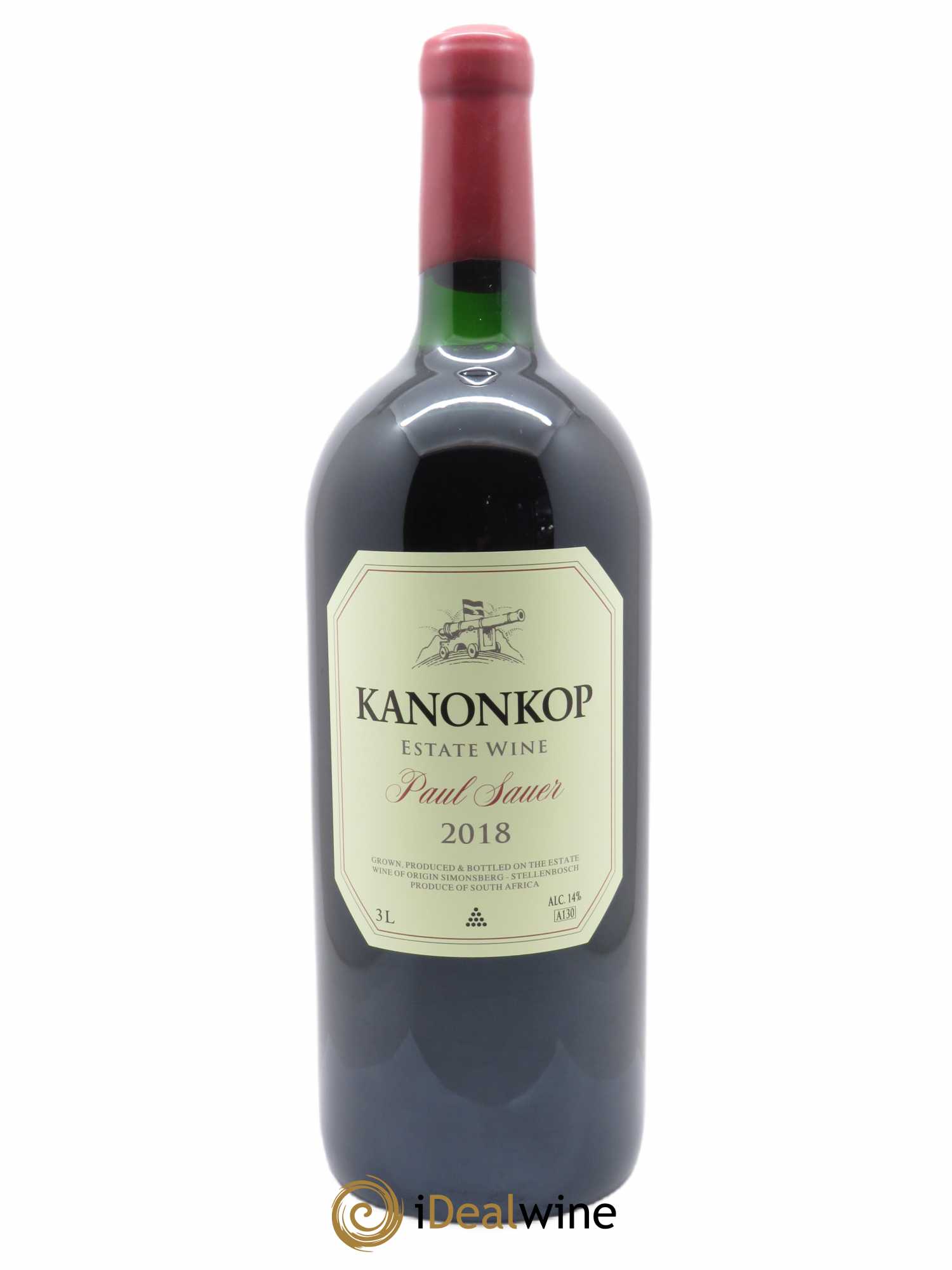 Stellenbosch Kanonkop Paul Sauer  2018 - Lot de 1 Double-magnum