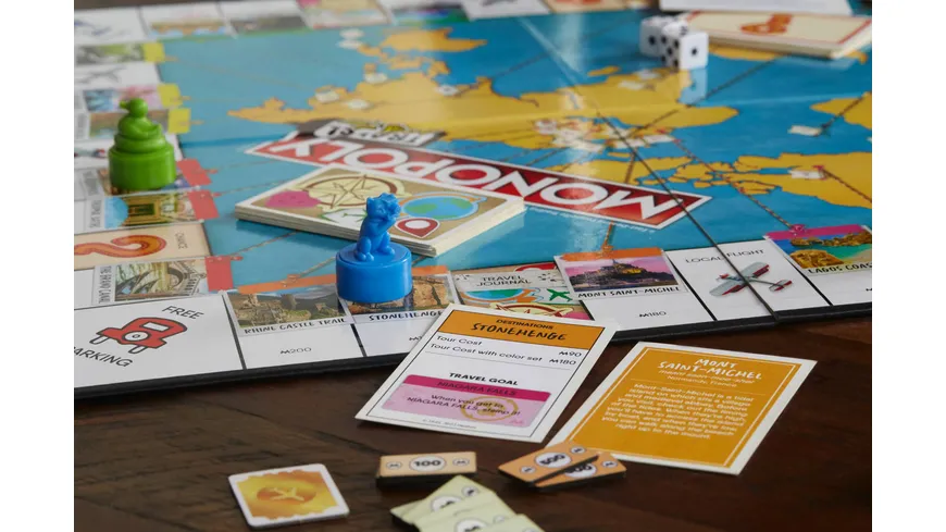 Hasbro - Monopoly Reise um die Welt