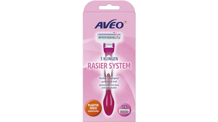 AVEO 3 Klingen Rasiersystem