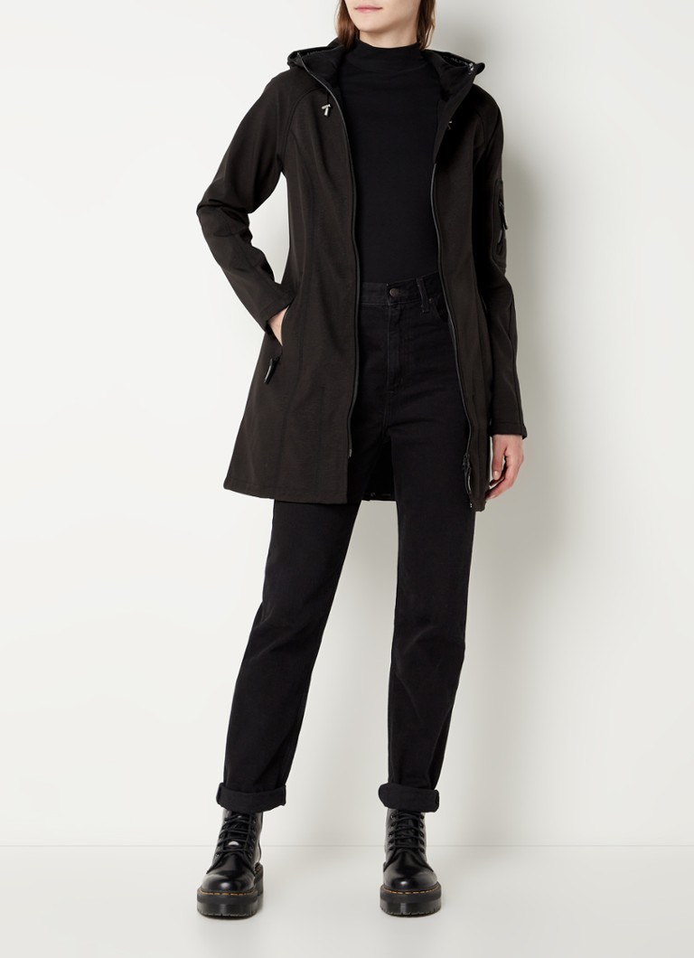 Ilse Jacobsen Rain37 softshell rain jacket with sealed zipper