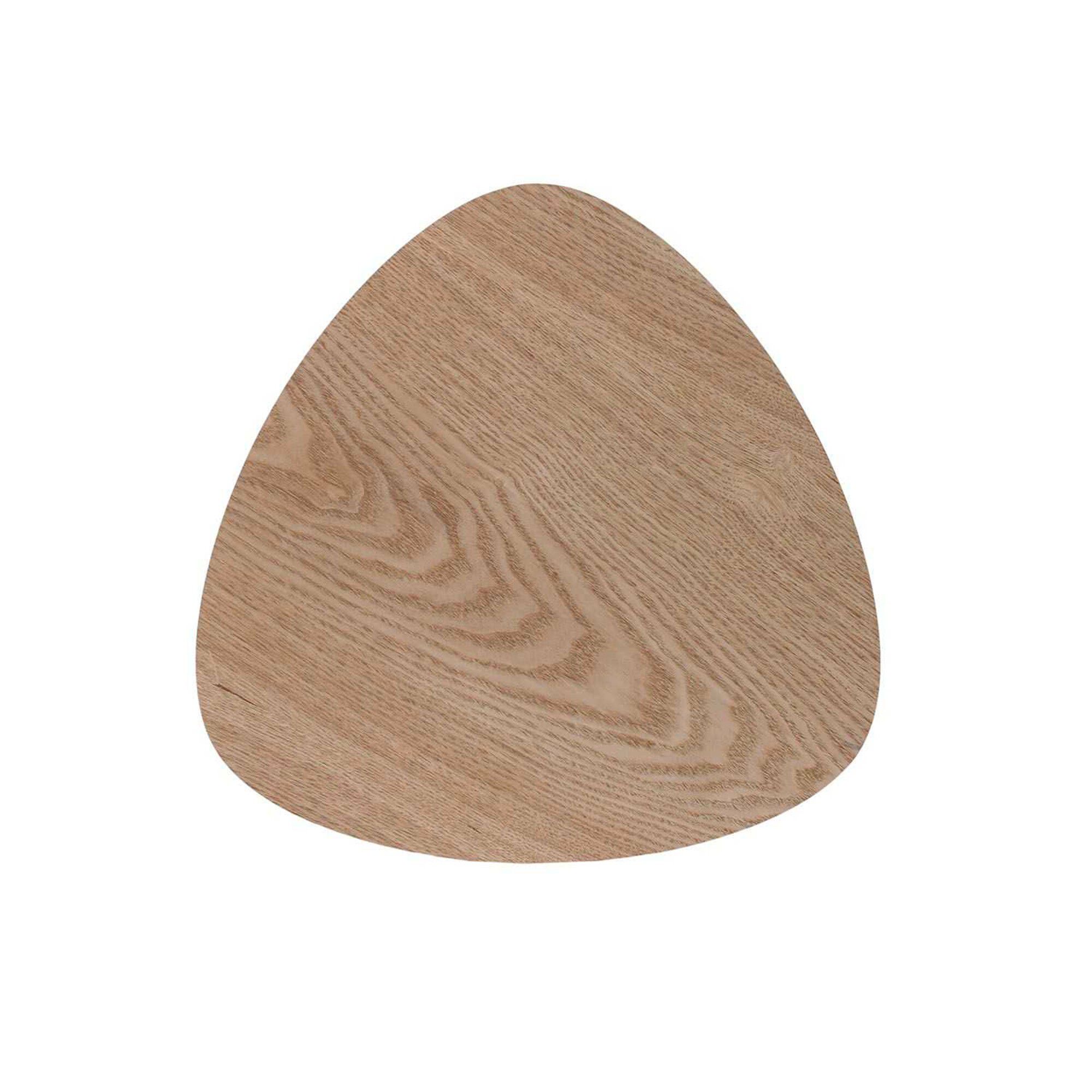 Tables gigognes en bois, plateau triangulaire