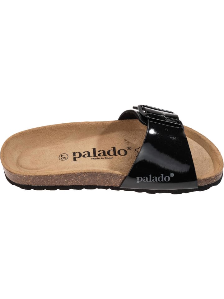 palado Pantoletten in Schwarz günstig kaufen