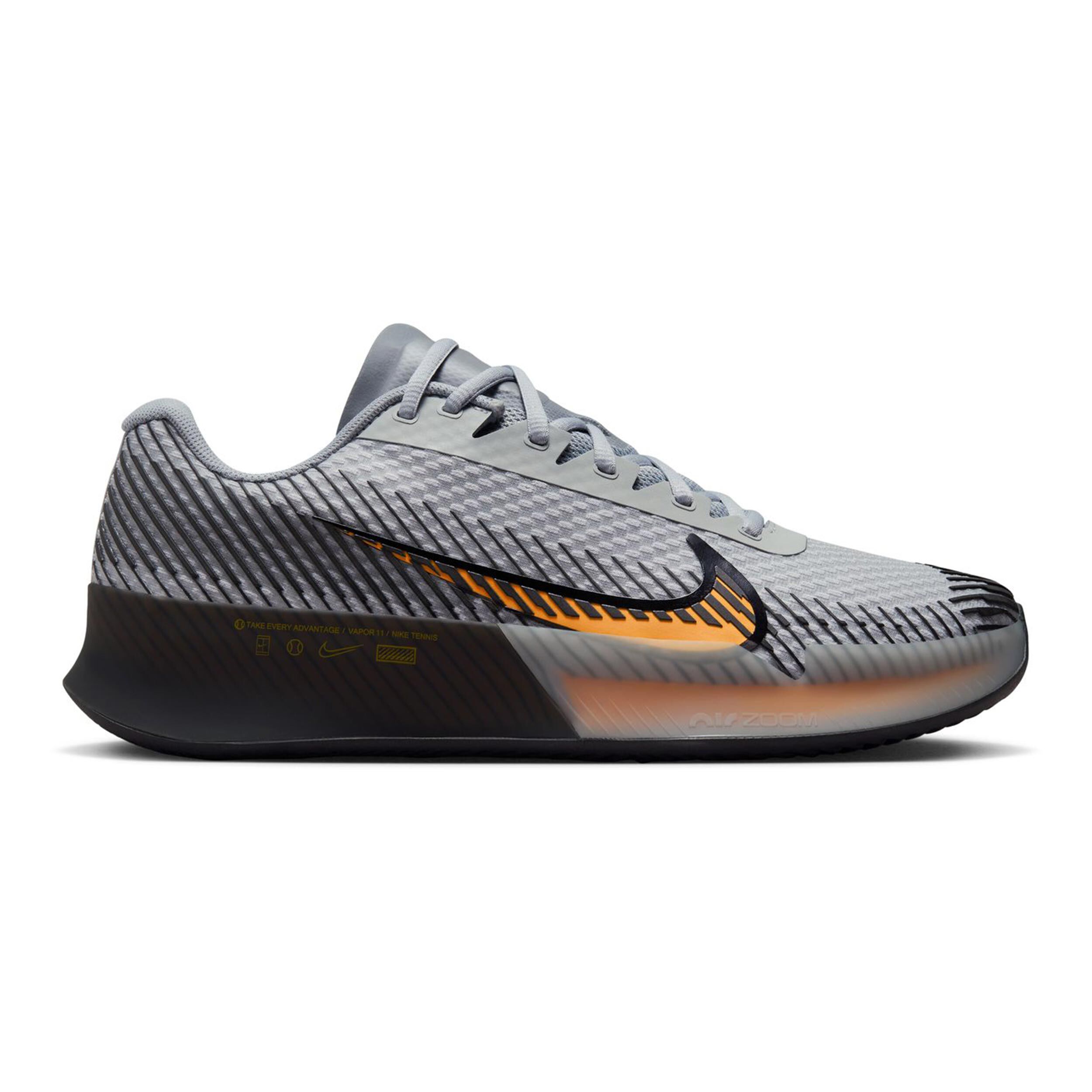 Air Zoom Vapor 11 Sandplatzschuh Herren - Grau, Orange