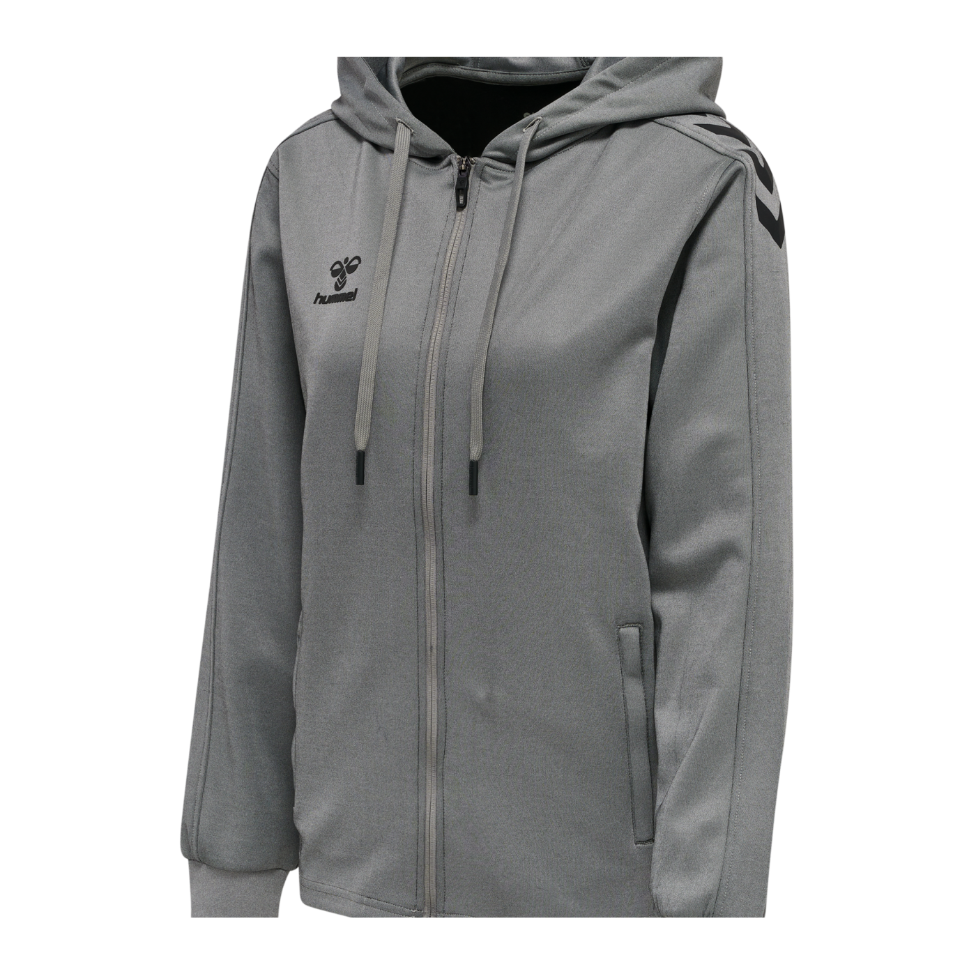 Hummel hmlCORE XK Kapuzenjacke Damen Grau F2006