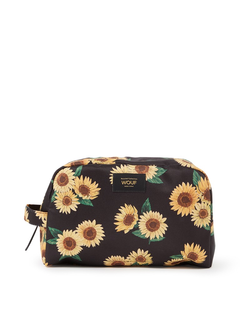 Trousse de toilette Wouf Gigi grand format à imprimé floral