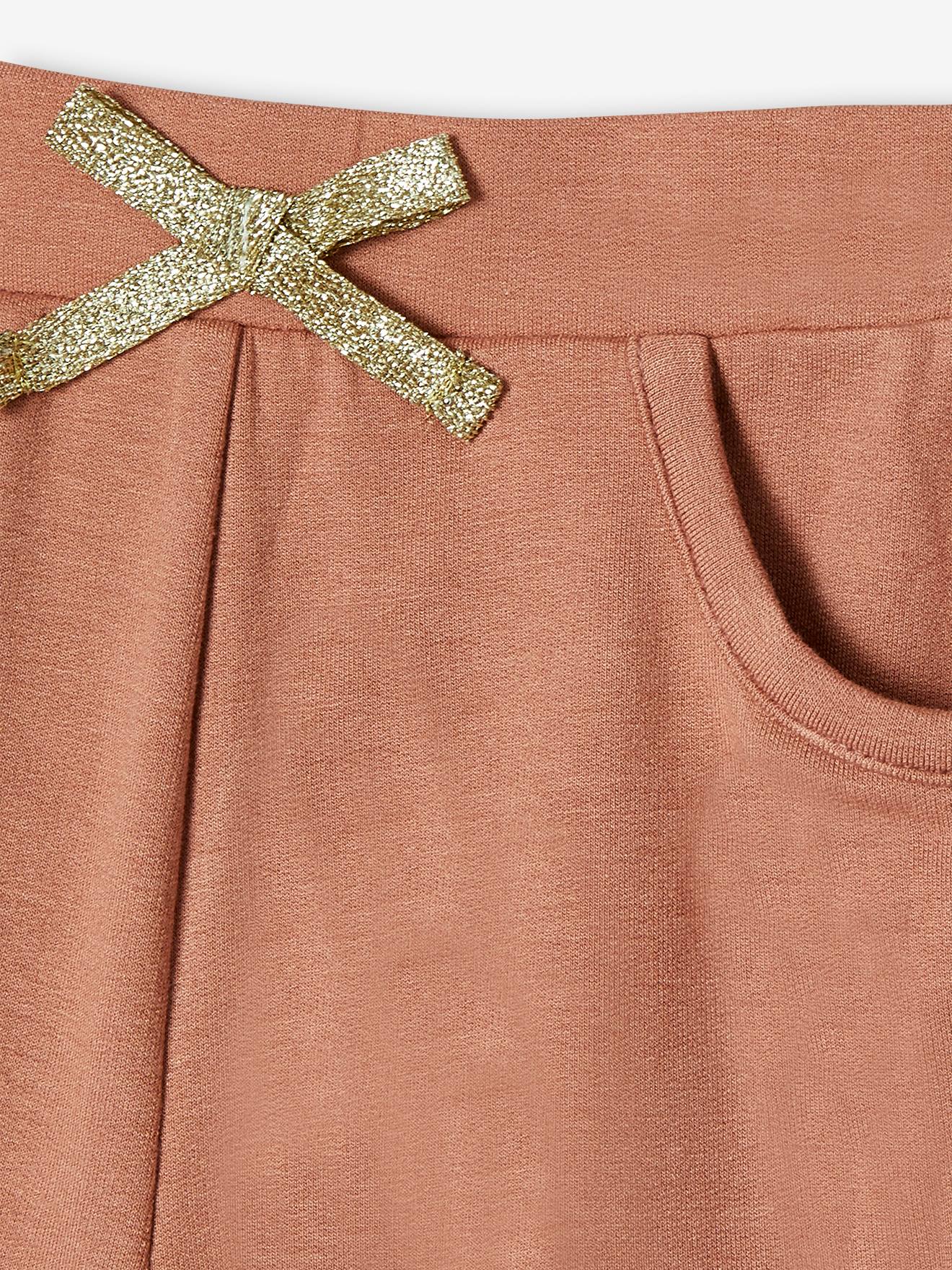 Vertbaudet Sport-Shorts für Mädchen Oeko-Tex - ziegel