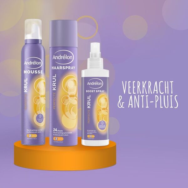 Andrélon Mousse Styling Cachos Perfeitos 200ml