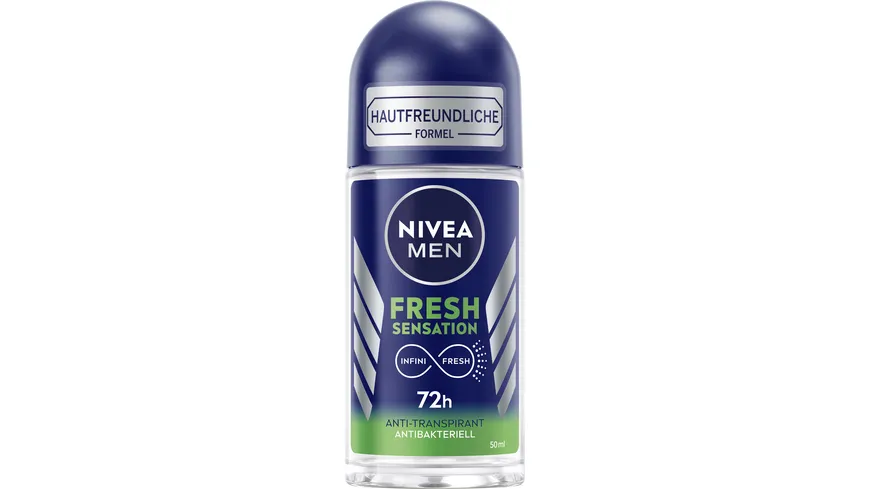 NIVEA MEN Deo Roll-On Fresh Sensation Anti-Transpirant 50 ml