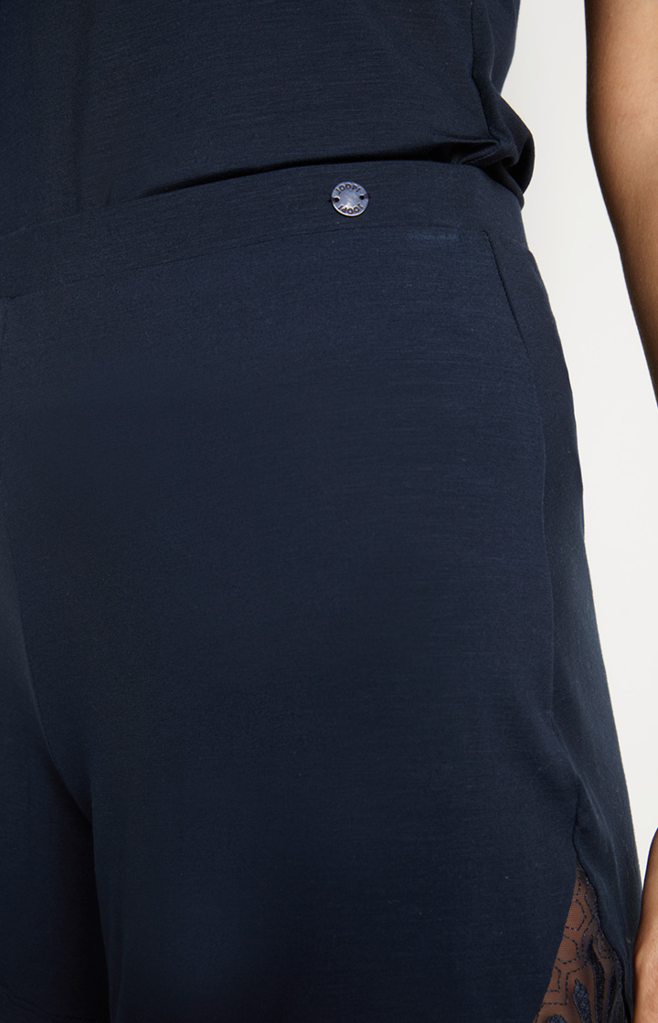 Loungewear Spitzen-Shorts in Midnight