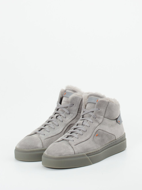Schnürstiefelette-18034590010 Santoni