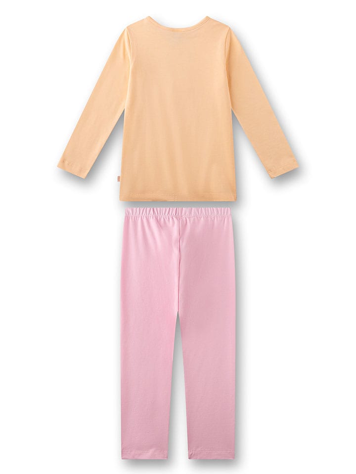 Sanetta Pyjama in Orange/ Rosa günstig kaufen