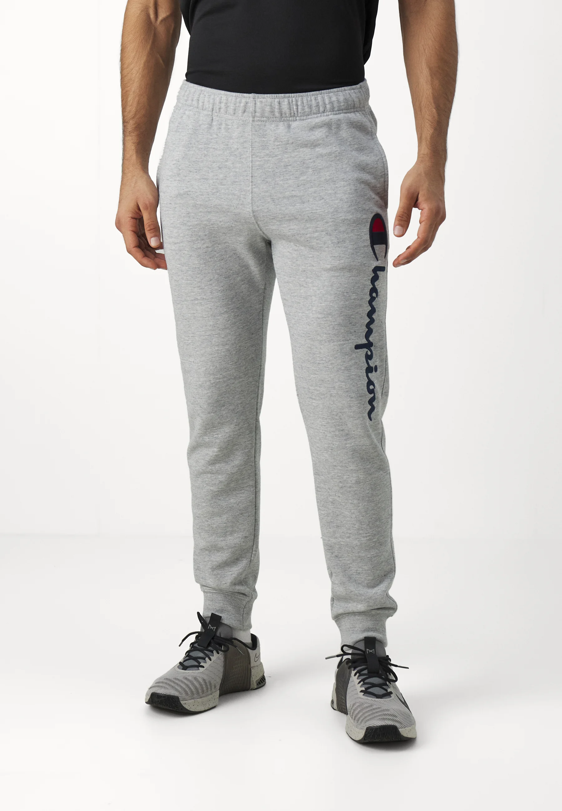 Champion ICONS CUFF PANTS LARGE LOGO - Pantalones deportivos
