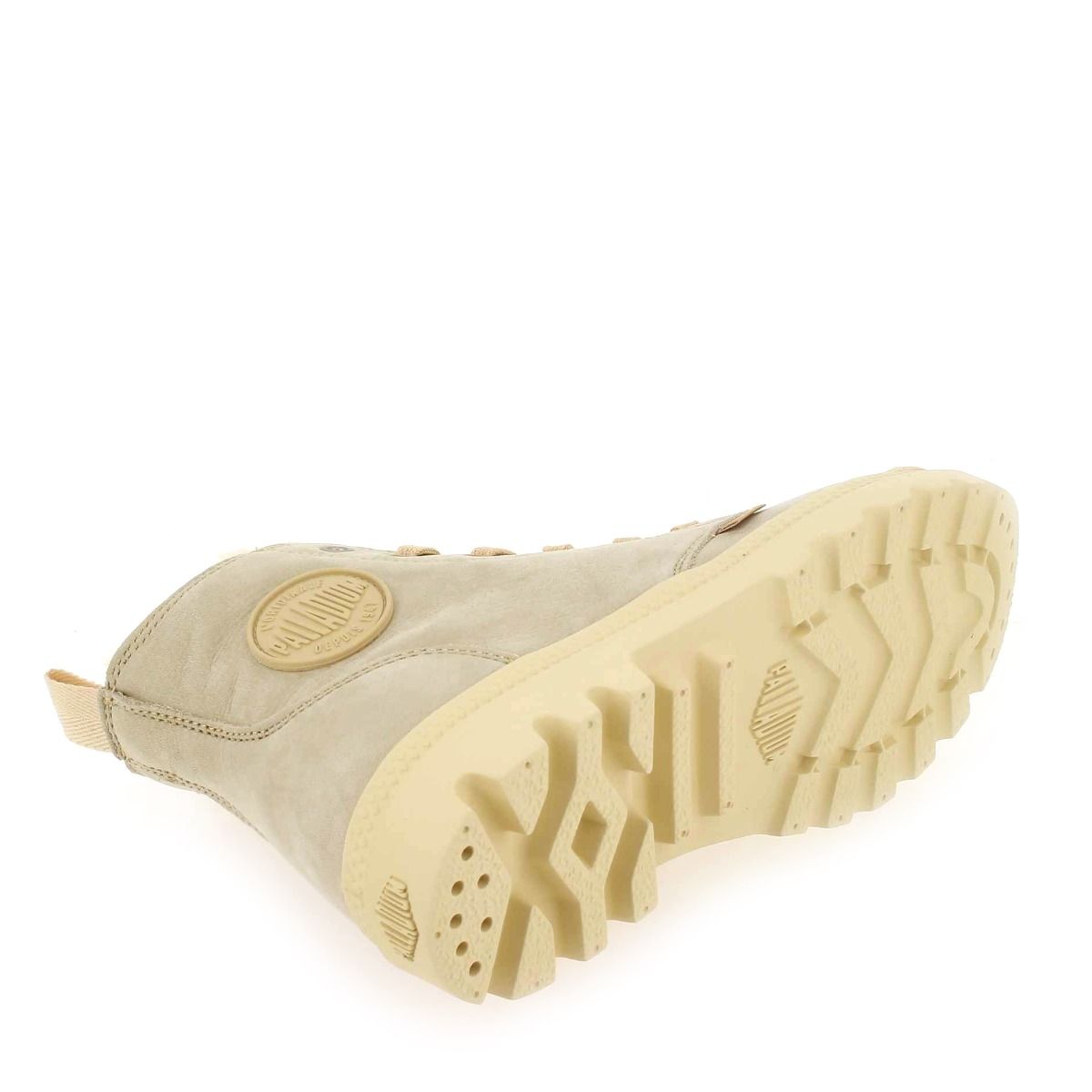Palladium  PAMPA HI ZIP WL - Crème