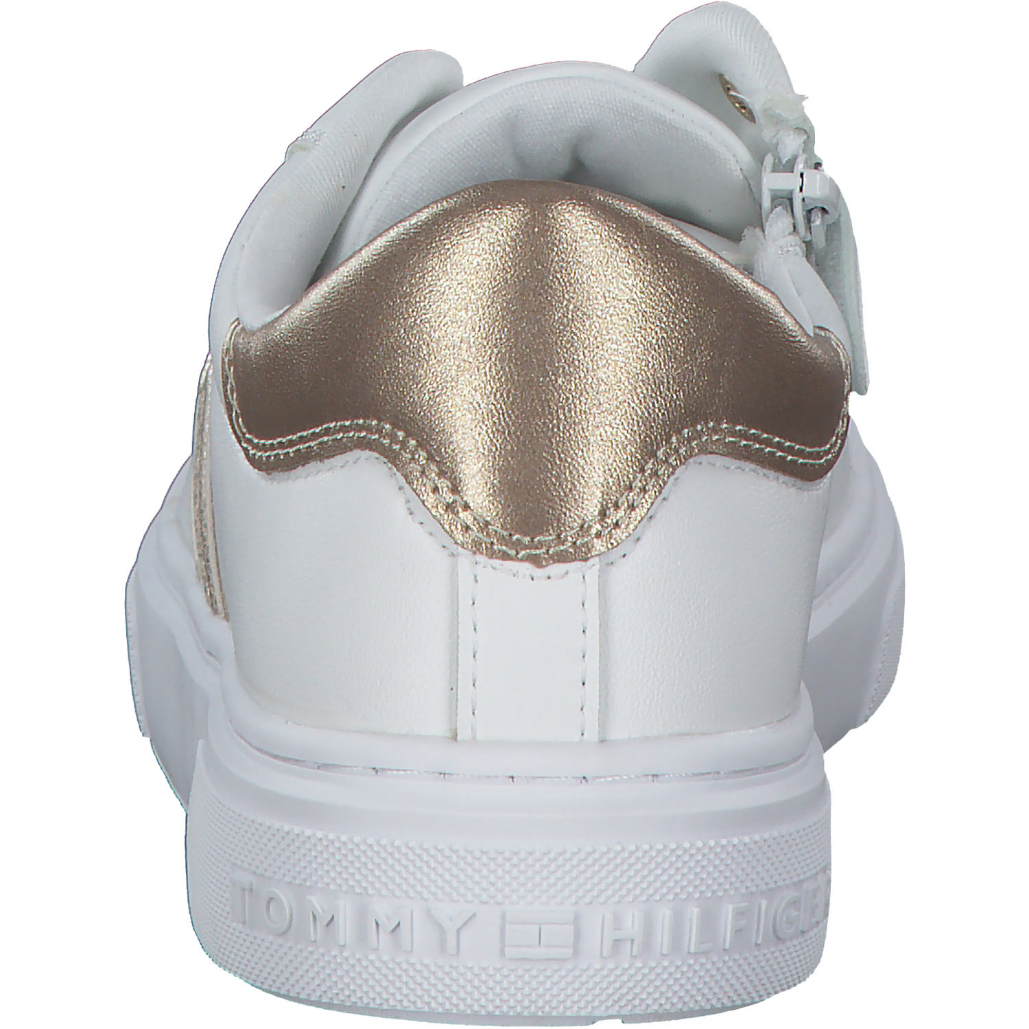 Tommy Hilfiger T3A9-32703, Schnürschuhe, Kinder, bianco/platino