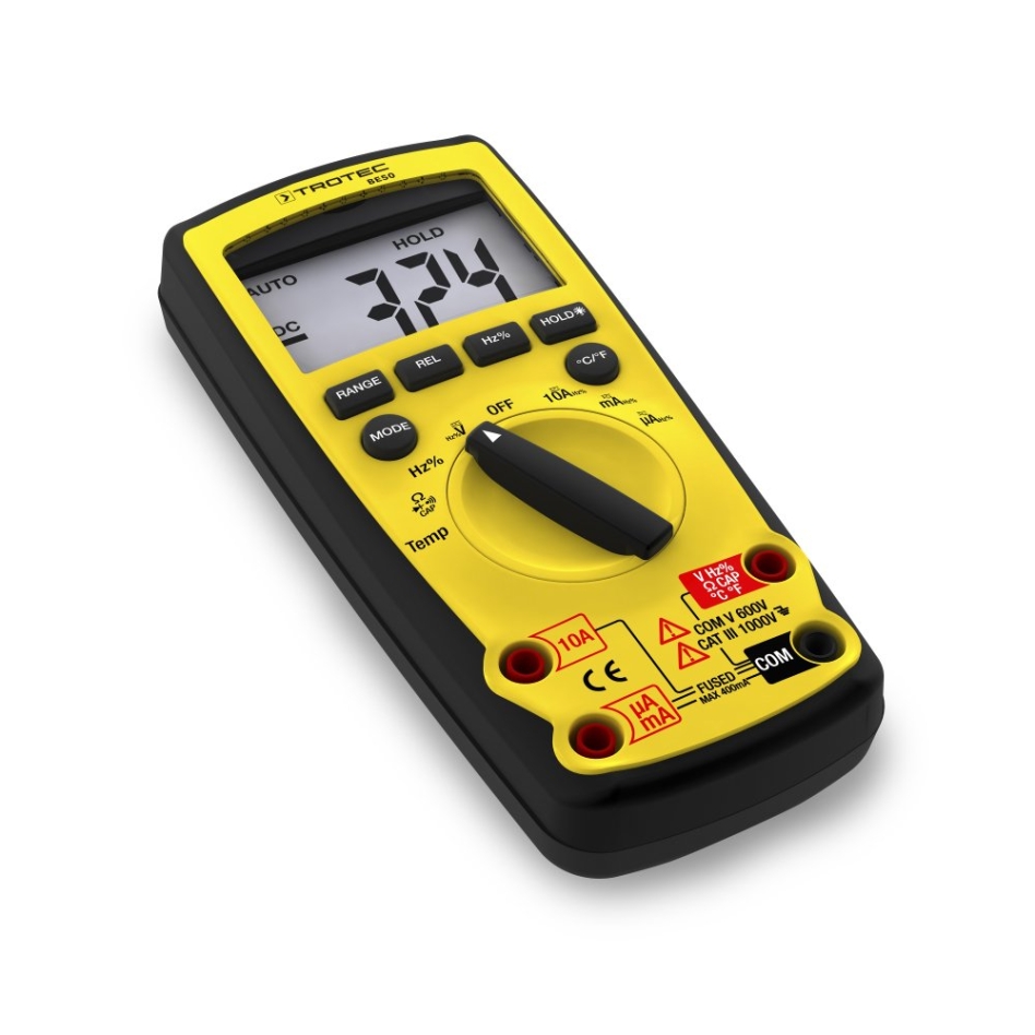 Trotec 3510205250 BE50 Digitale Multimeter