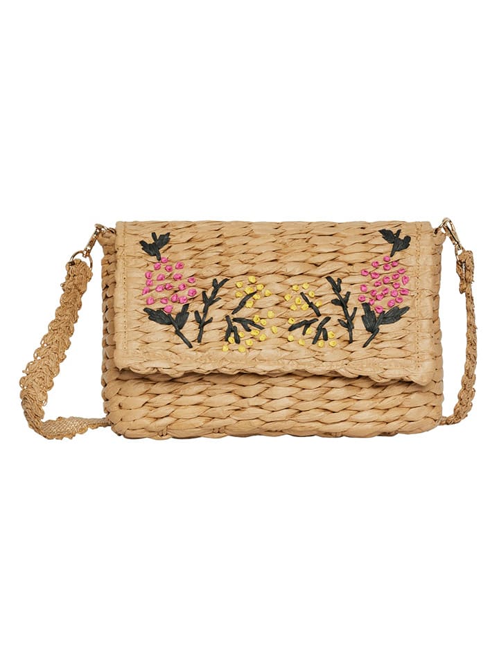 Pieces Umhängetasche - Hellbraun - (B)25 cm x (H)15 cm x (T)6 cm günstig kaufen onesize