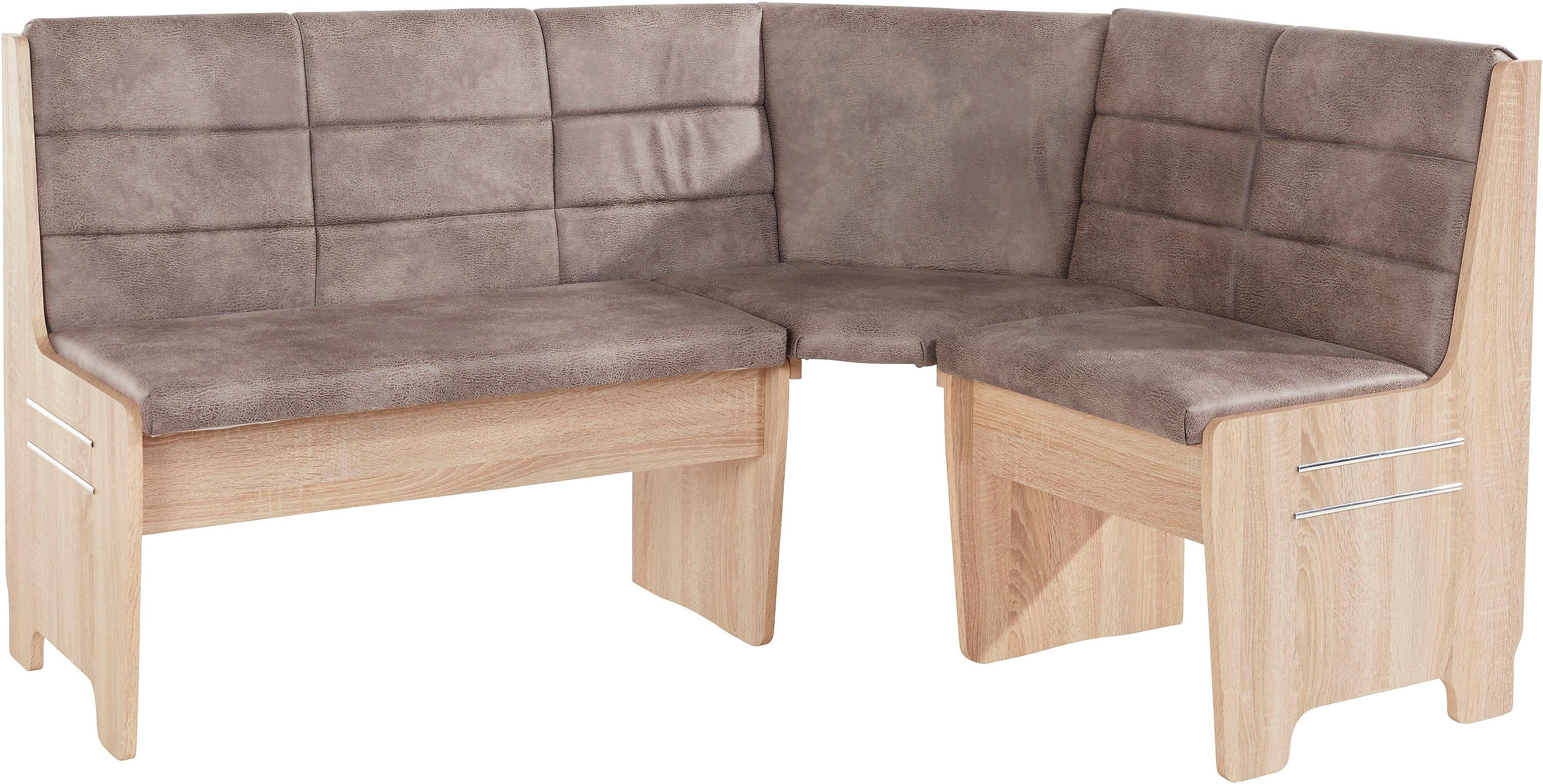 INOSIGN Eckbankgruppe Carola, (Set, 4-tlg)