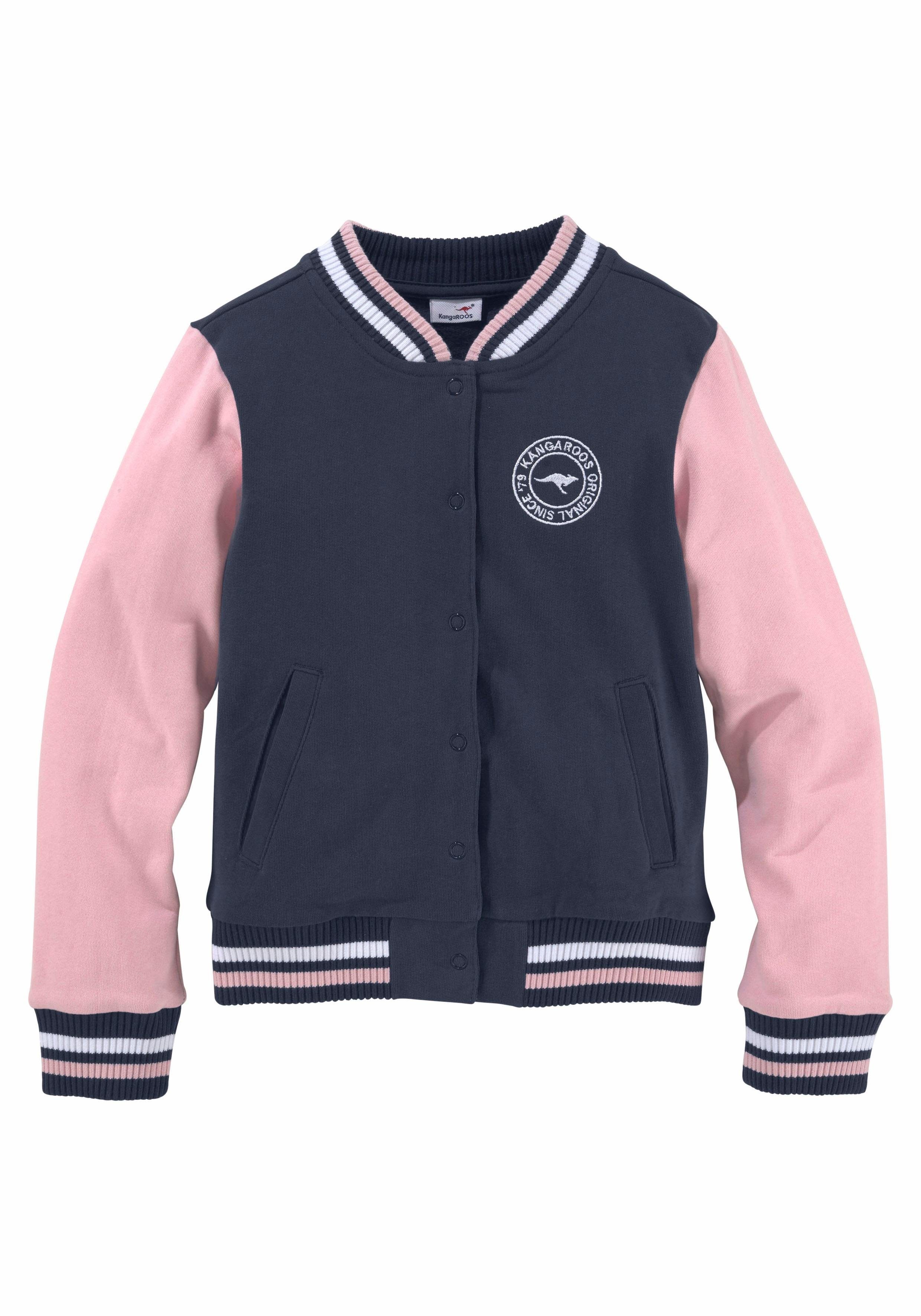 KangaROOS Sweatjacke mit Kragen