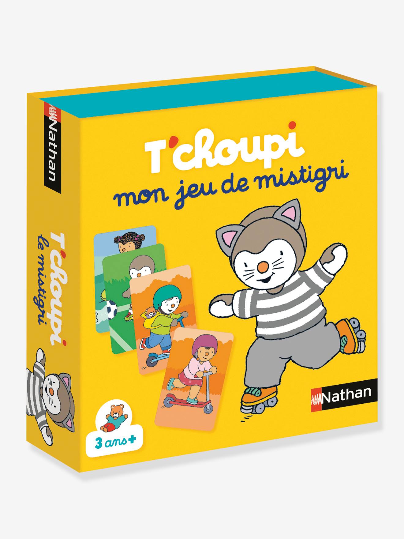Jeu de cartes Mistigri T'choupi