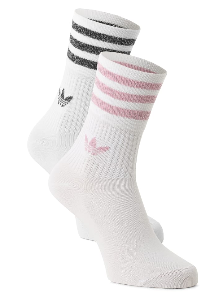 Adidas originals Socken in weiß pink günstig kaufen S