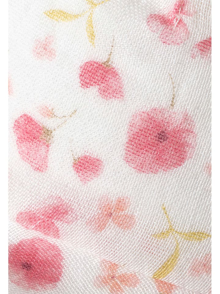 Sterntaler Sonnenhut in Weiß/ Pink günstig kaufen