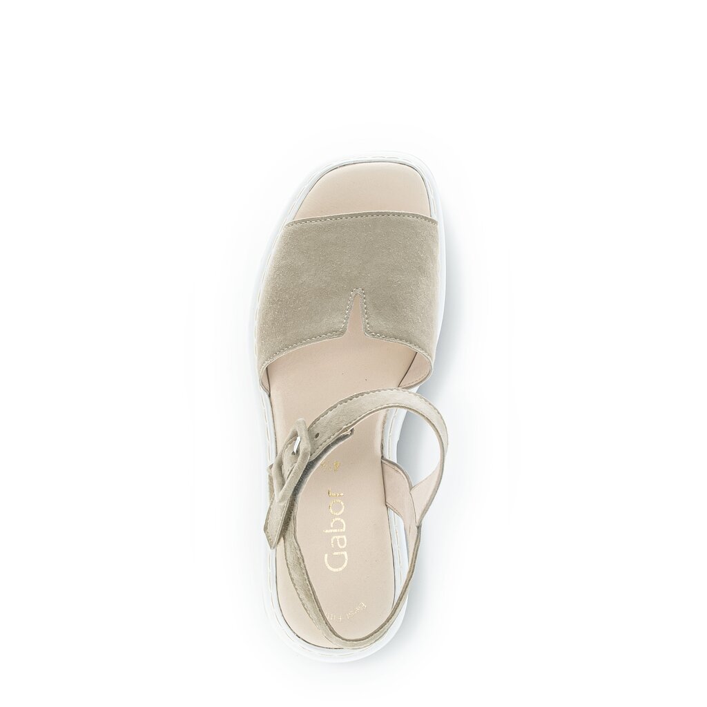 Gabor fashion Keilsandalette grün