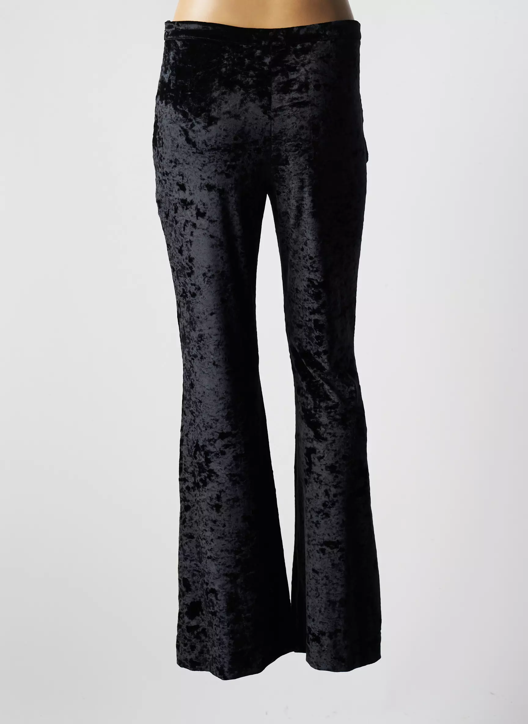 Bizance Pantalons Flare Femme couleur noir