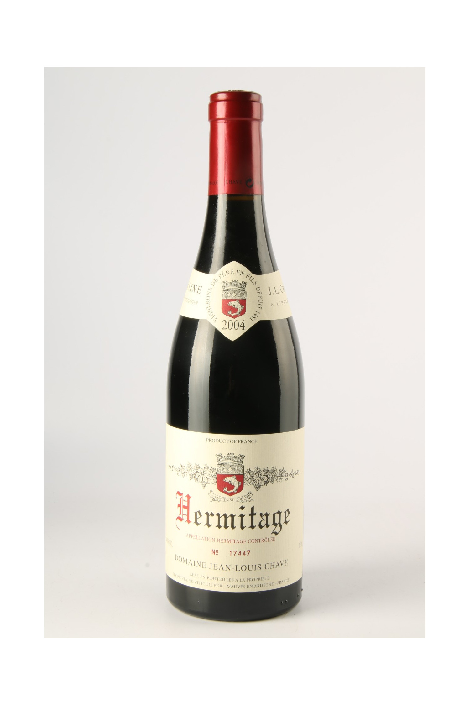 Jean-louis Chave Rouge 2004, Hermitage Rouge