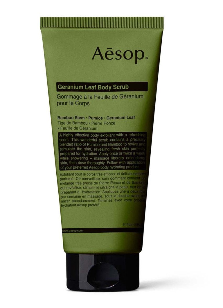 Aesop Geranium Leaf -vartalonkuorinta