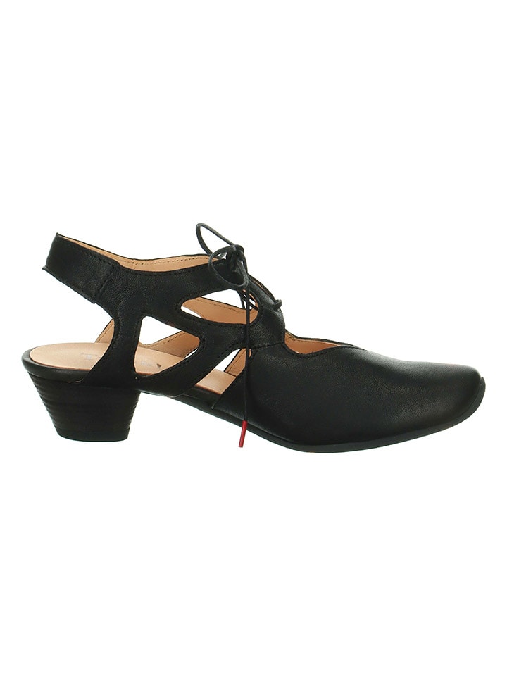 Think! Leder-Pumps in Schwarz günstig kaufen