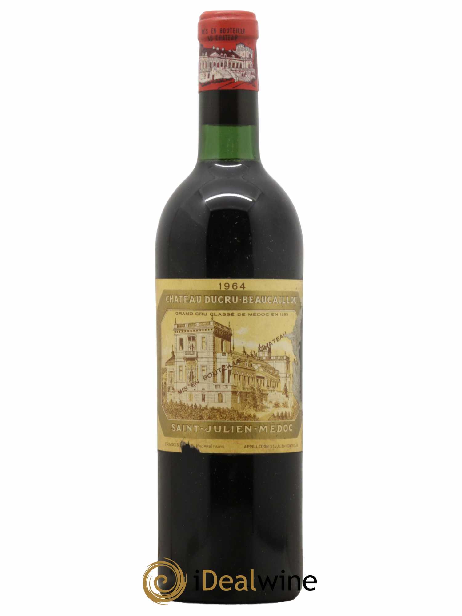 Château Ducru Beaucaillou 2ème Grand Cru Classé  1964 - Lot de 1 Bouteille