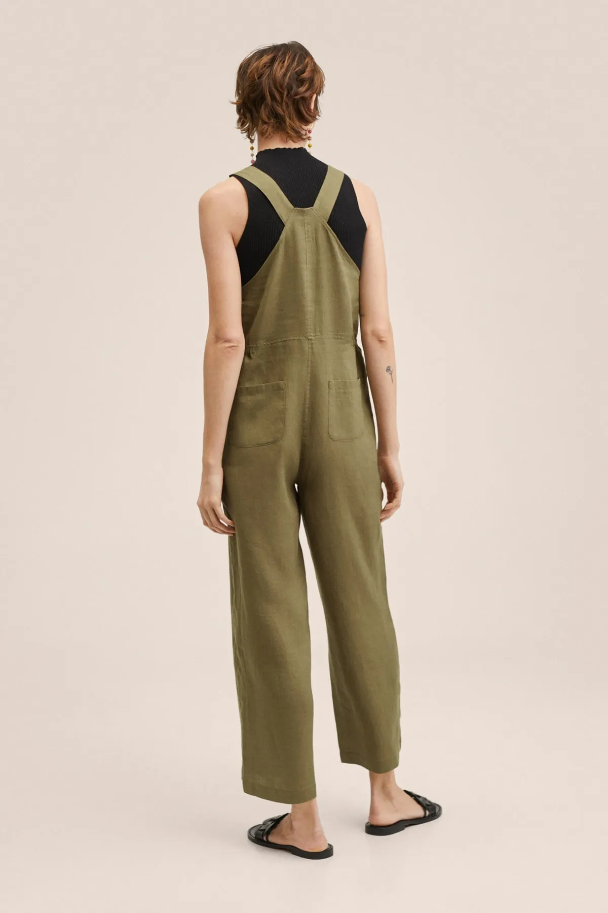 MANGO  Zweiteiler - Khaki - Regular Fit