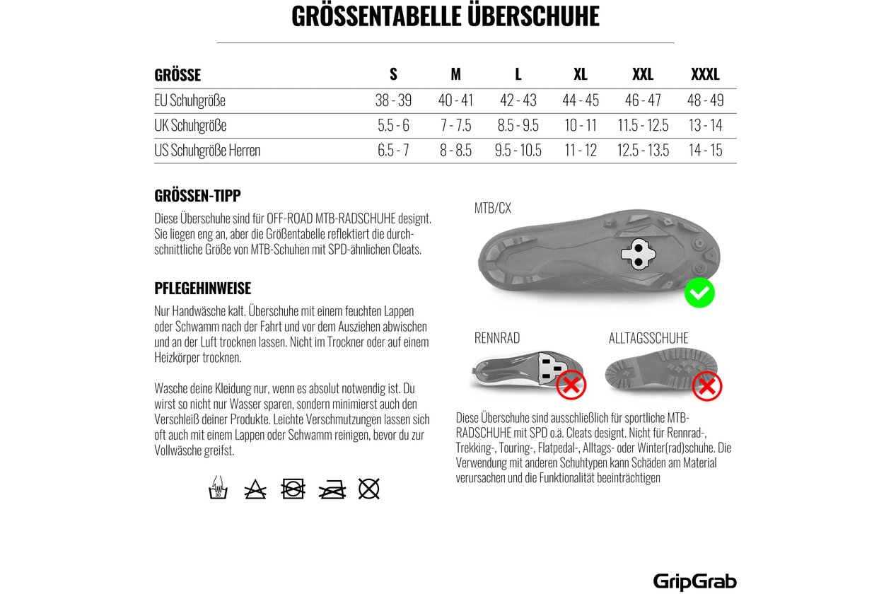 GRIPGRAB RaceAqua X Waterproof MTB/CX u00dcberschuhe - 2023