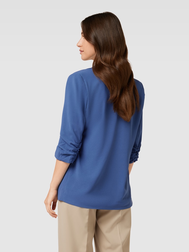 Blazer mit offener Vorderseite Modell 'Shirley' in bleu