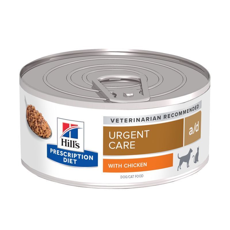 Hill's Aufbau & Rekonvaleszenz Hill's Prescription Diet Urgent Care a/d mit Huhn 24x156g