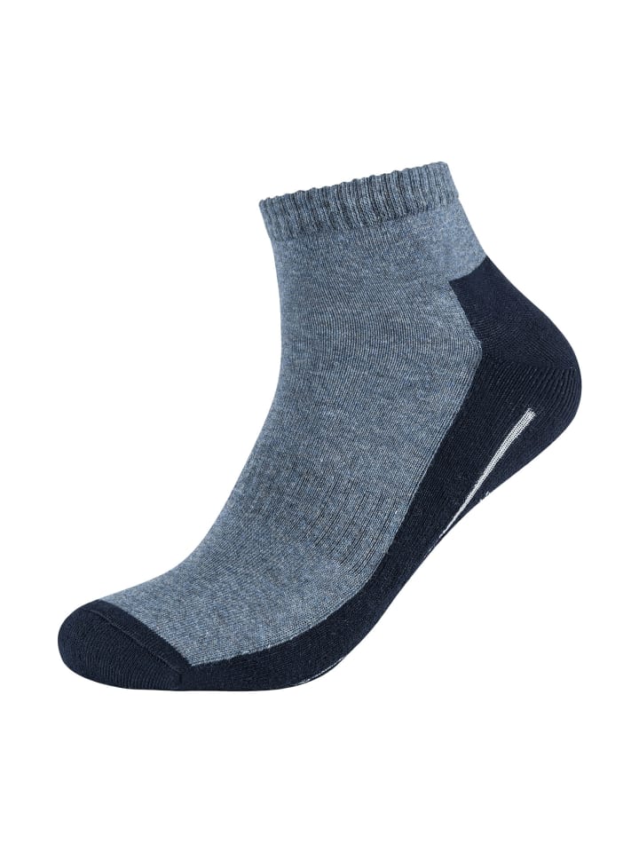 camano Sportsocken kurz Atmungsaktiv Bequem Perfekte Passform Tennissocken Verstärkt Herren und Damen pro tex 4er Pack function in navy günstig kaufen
